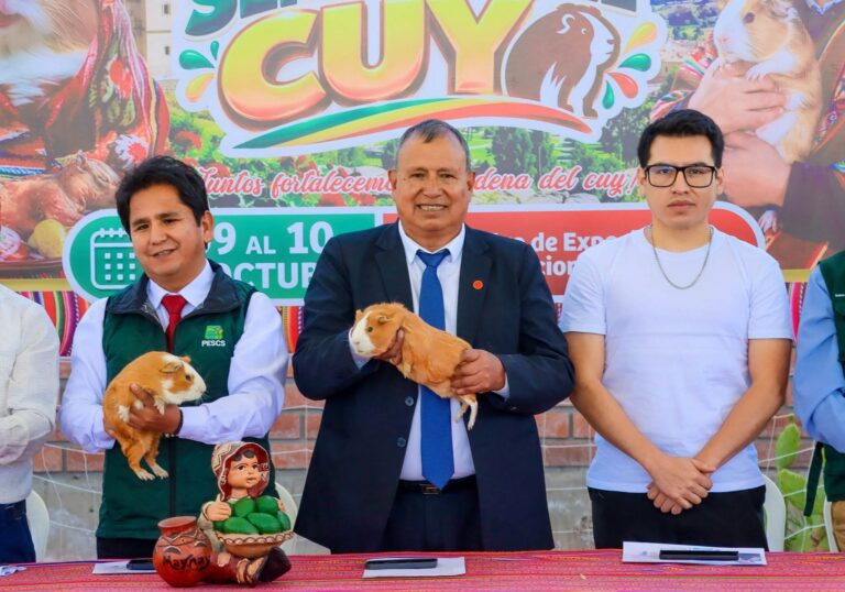 Huñuq Mayu participa en el lanzamiento del II Festival Regional del Cuy 2026